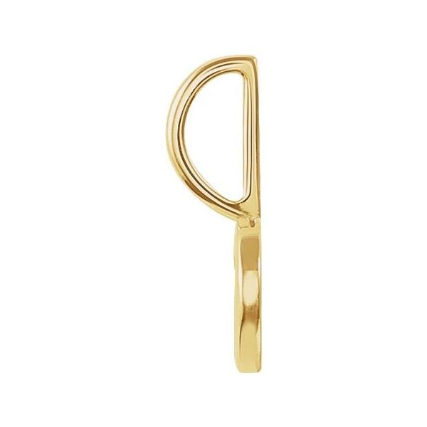 14K Yellow Gold Hugs & Kisses 'XO' Charm Image 2 JF Jones Jewelers Rochester, NY