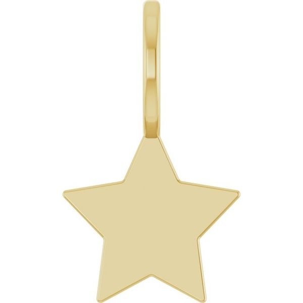 14k Yellow Gold Star Charm JF Jones Jewelers Rochester, NY