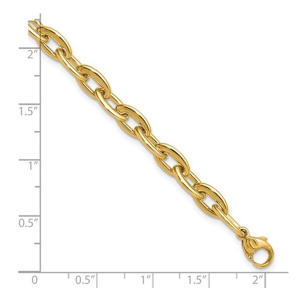 14K Yellow Gold 7.5