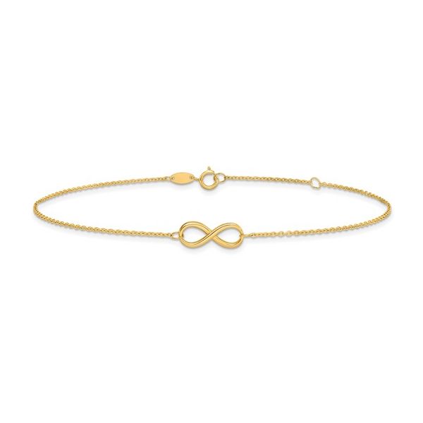 Gold Anklet Image 2 JF Jones Jewelers Rochester, NY