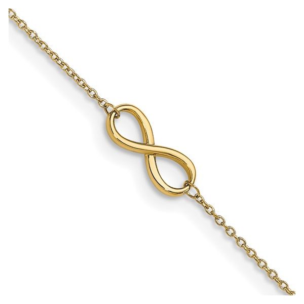 Gold Anklet Image 3 JF Jones Jewelers Rochester, NY