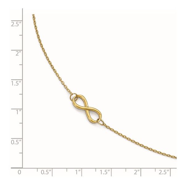 Gold Anklet Image 4 JF Jones Jewelers Rochester, NY
