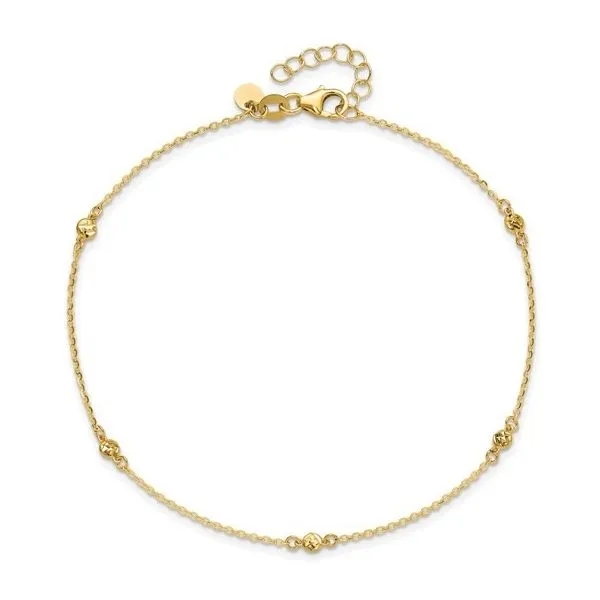 Gold Anklet Image 2 JF Jones Jewelers Rochester, NY