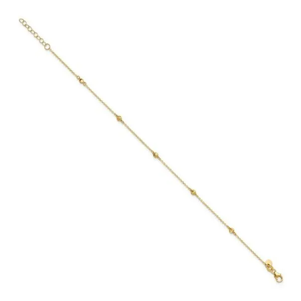 Gold Anklet Image 4 JF Jones Jewelers Rochester, NY