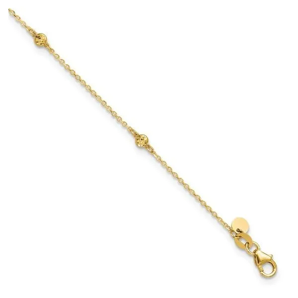 Gold Anklet Image 5 JF Jones Jewelers Rochester, NY