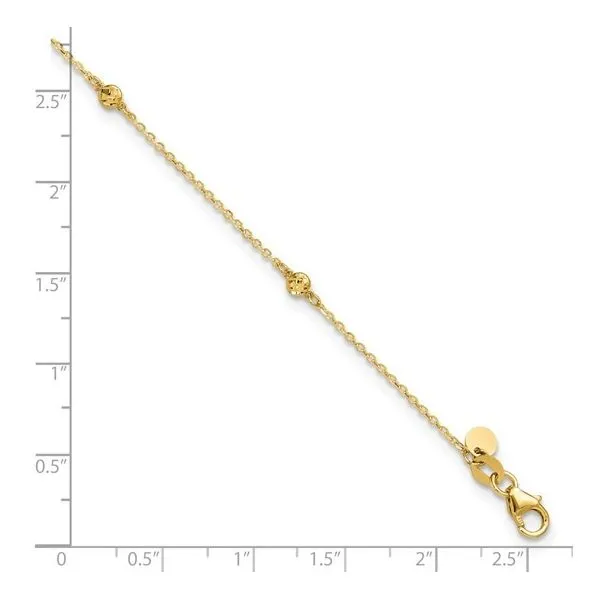 Gold Anklet JF Jones Jewelers Rochester, NY