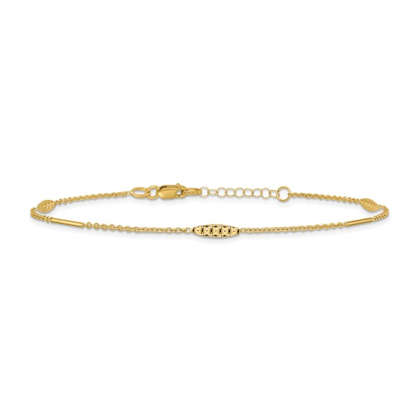 Gold Anklet Image 2 JF Jones Jewelers Webster, NY