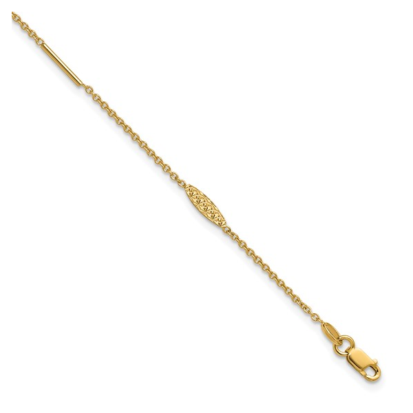Gold Anklet JF Jones Jewelers Webster, NY