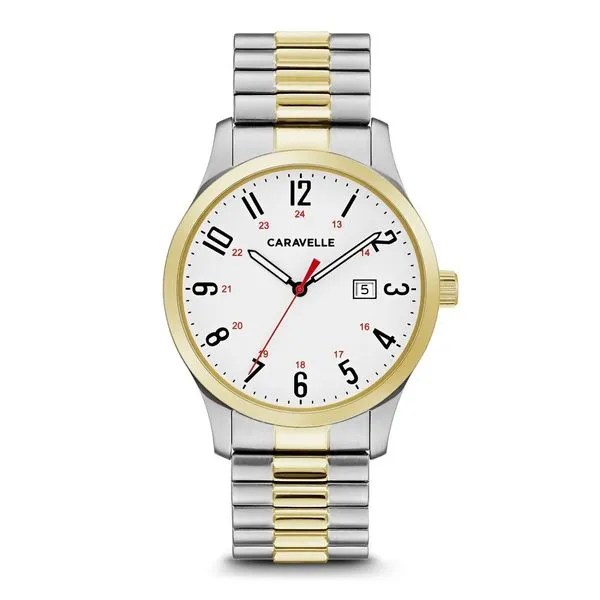 Men's Caravelle Watch JF Jones Jewelers Rochester, NY