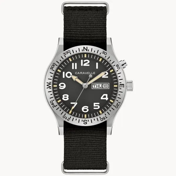 Men's Caravelle Watch JF Jones Jewelers Rochester, NY
