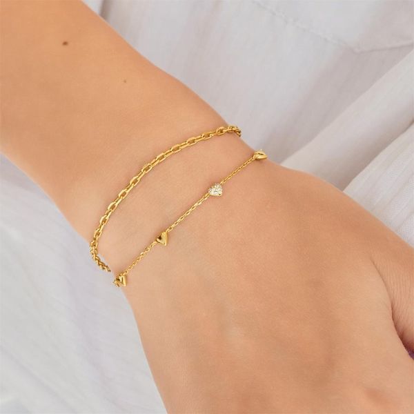 Gold Plated Silver 7.25