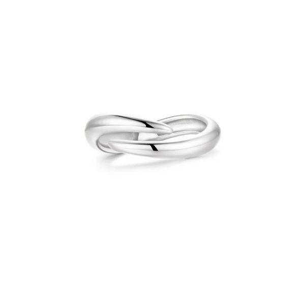 Silver Spiral Adjustable Ladies Fashion Ring JF Jones Jewelers Webster, NY