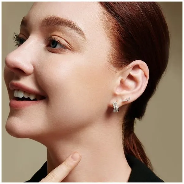 Silver Earrings Image 2 JF Jones Jewelers Rochester, NY