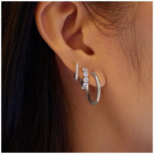 Silver Earrings Image 2 JF Jones Jewelers Webster, NY