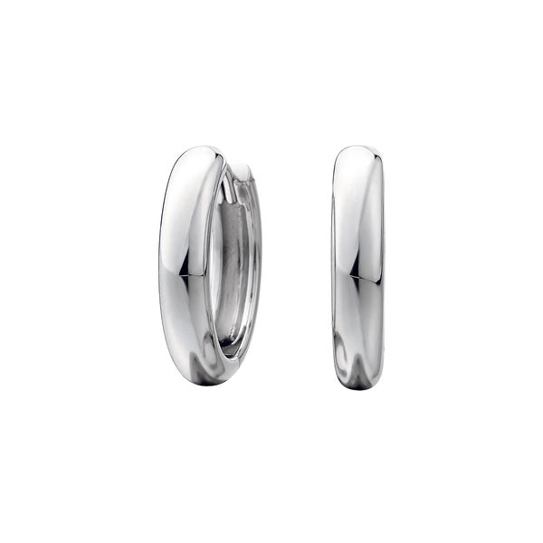 Silver Hoop Earrings JF Jones Jewelers Webster, NY