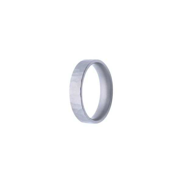 Cobalt 5mm Hand Forged Mens Wedding Band JF Jones Jewelers Webster, NY