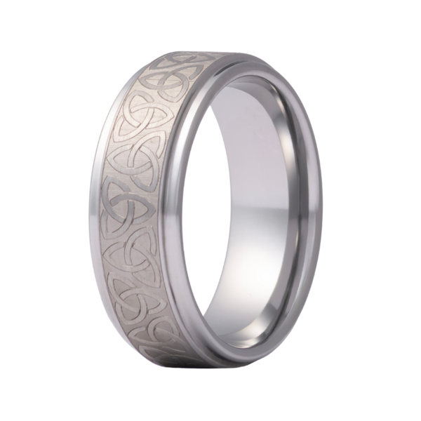 Tungsten 6mm Celtic Mens Wedding Band JF Jones Jewelers Webster, NY