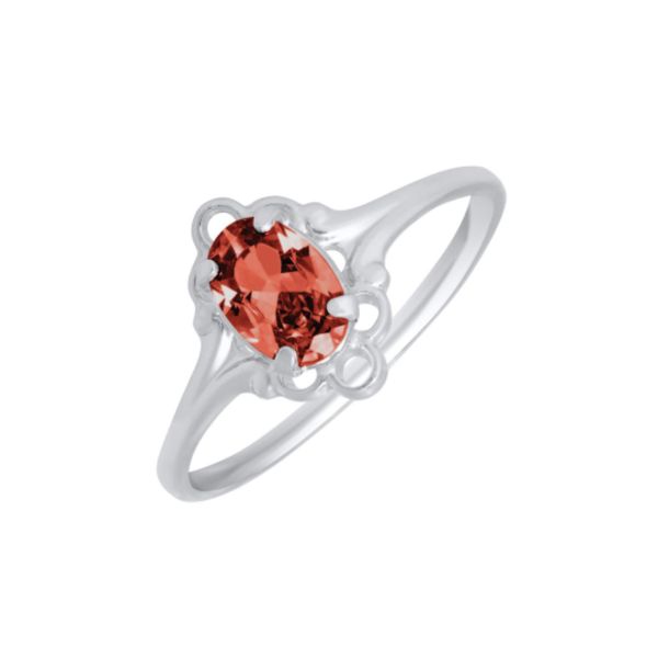 Sterling Silver Childs January Birthstone Ring JF Jones Jewelers Rochester, NY