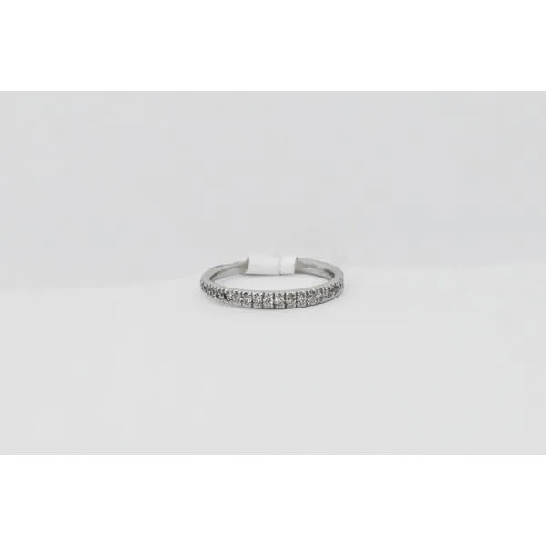 14K White Gold Diamond Band J. Garett Jewelers Wilmington, NC