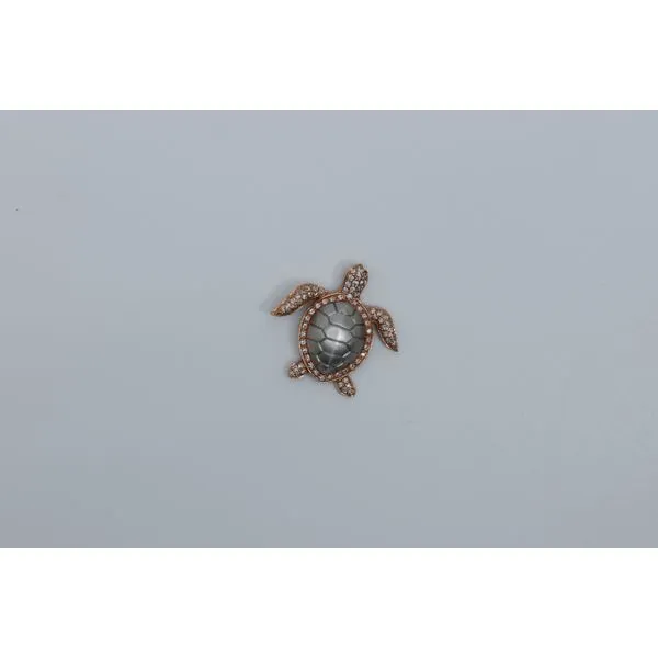 14K Rose & White Gold Diamond Fashion Pendant J. Garett Jewelers Wilmington, NC
