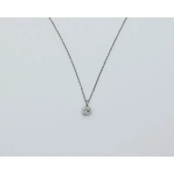 14K White Gold Diamond Pendant J. Garett Jewelers Wilmington, NC