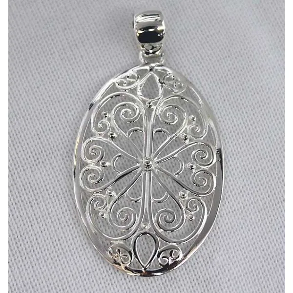 Southern Gates Sterling Silver Pendant J. Garett Jewelers Wilmington, NC