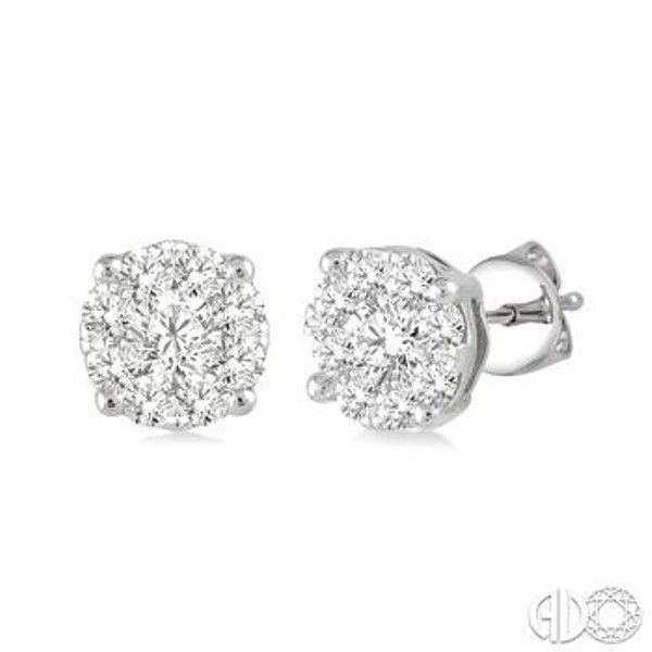 Diamond Earrings JH Faske Jewelers Brenham, TX