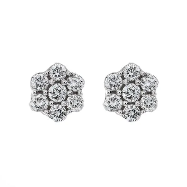 Diamond Earrings JH Faske Jewelers Brenham, TX