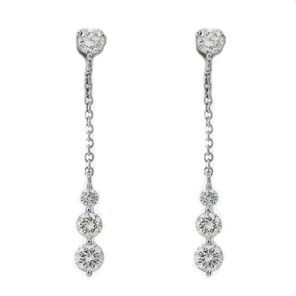 Diamond Earrings JH Faske Jewelers Brenham, TX