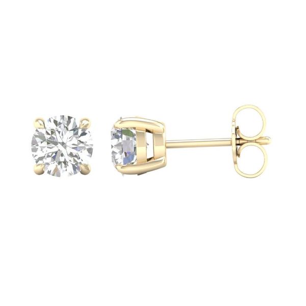 Diamond Earrings JH Faske Jewelers Brenham, TX