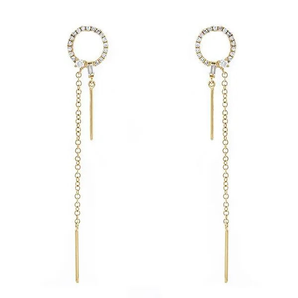 Diamond Earrings JH Faske Jewelers Brenham, TX