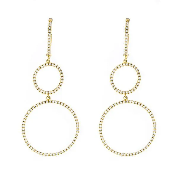 Roman Jules Diamond Earrings 001 150 00891 JH Faske Jewelers
