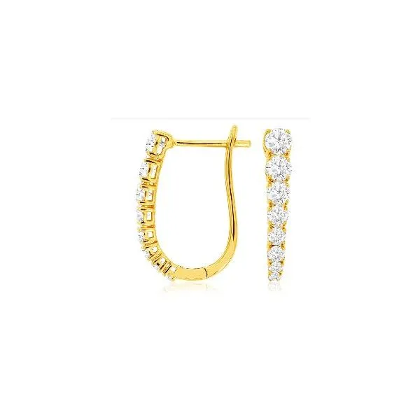 Diamond Earrings JH Faske Jewelers Brenham, TX