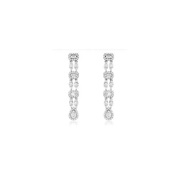 Diamond Earrings JH Faske Jewelers Brenham, TX