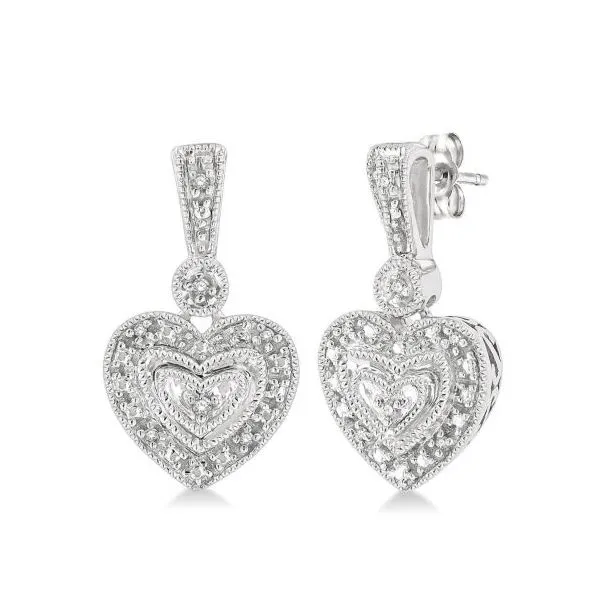 Diamond Earrings JH Faske Jewelers Brenham, TX