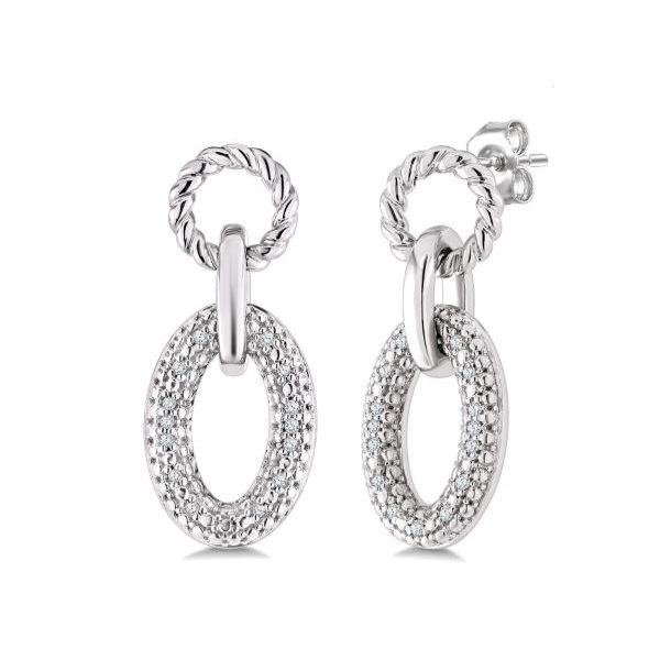 Diamond Earrings JH Faske Jewelers Brenham, TX