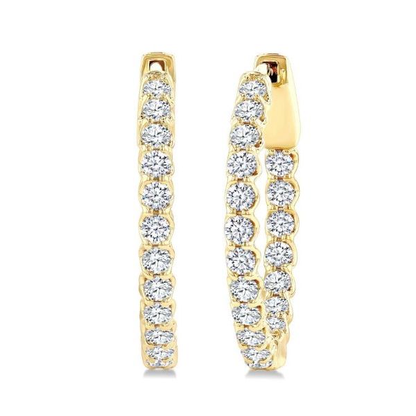 Diamond Earrings JH Faske Jewelers Brenham, TX