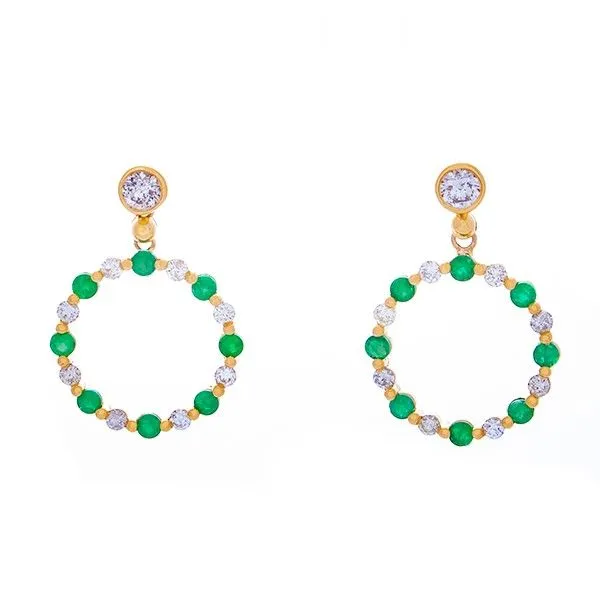 Colored Stone Earrings JH Faske Jewelers Brenham, TX
