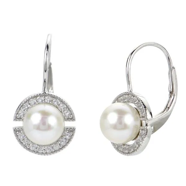 Pearl Earrings JH Faske Jewelers Brenham, TX