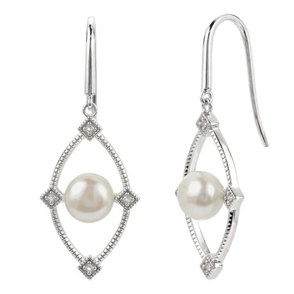 Pearl Earrings JH Faske Jewelers Brenham, TX