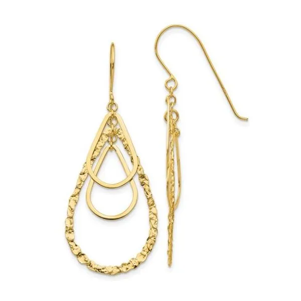 Gold Earrings JH Faske Jewelers Brenham, TX