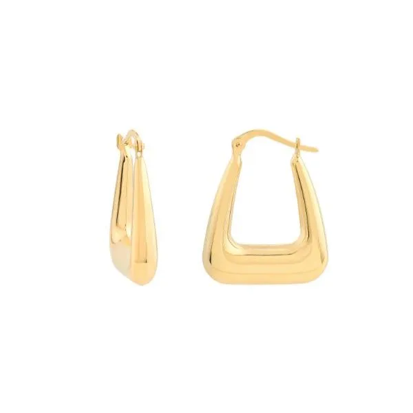 Gold Earrings JH Faske Jewelers Brenham, TX