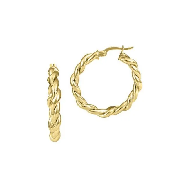 Gold Earrings JH Faske Jewelers Brenham, TX