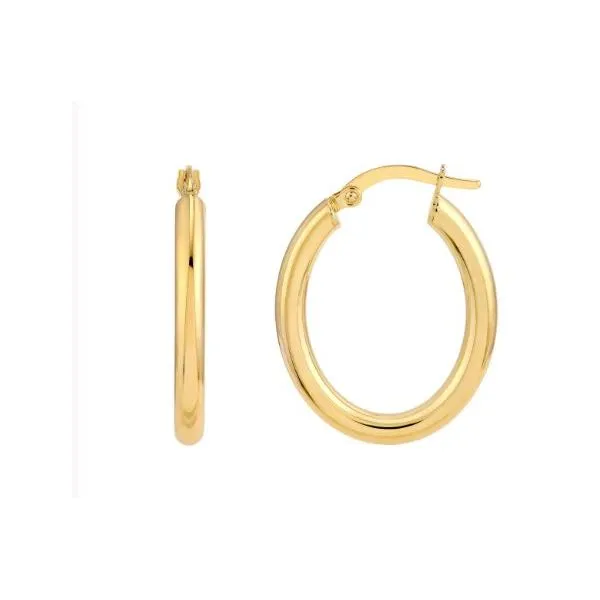 Gold Earrings JH Faske Jewelers Brenham, TX