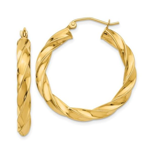 Gold Earrings JH Faske Jewelers Brenham, TX