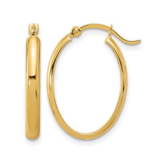 Gold Earrings JH Faske Jewelers Brenham, TX