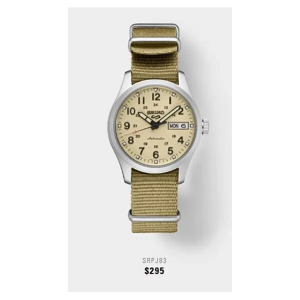 Mens Seiko Watch JH Faske Jewelers Brenham, TX