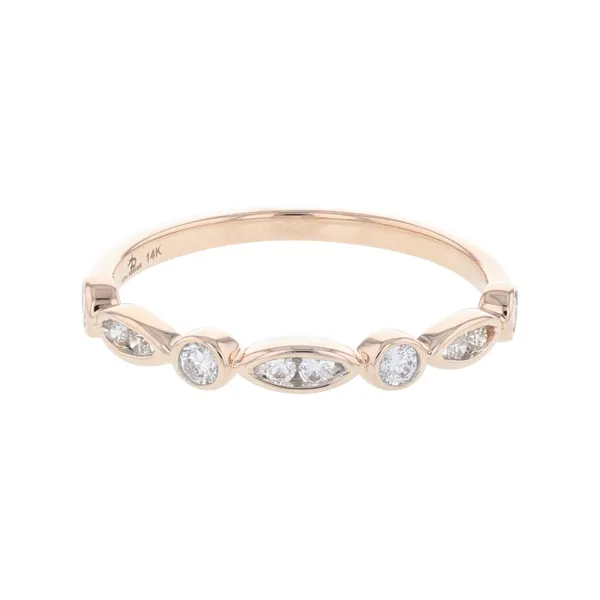 Rose Gold Fashion Band J. Howard Jewelers Bedford, IN