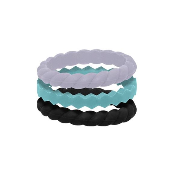 Qalo Stackable Silicone Rings J. Howard Jewelers Bedford, IN