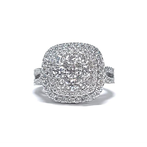 14kt White Gold 2ct Diamond Engagement Ring J. Howard Jewelers Bedford, IN